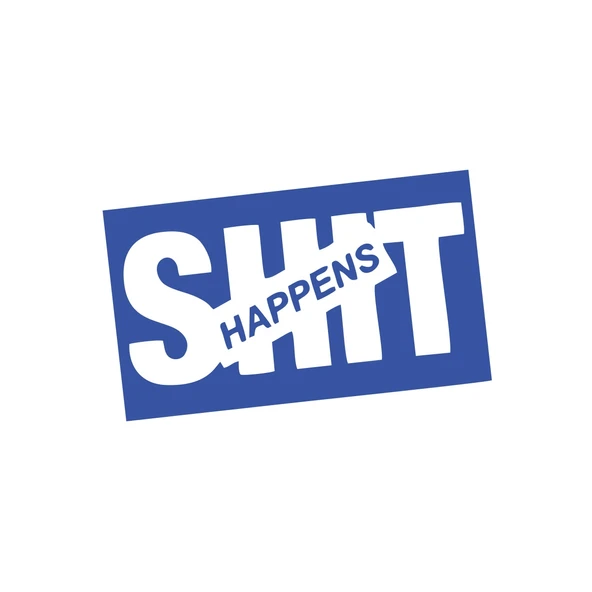 Happens Araba Sticker 17x17 Cm Mavi ürün görseli 1