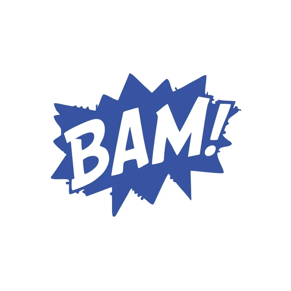 Bam Araba Sticker 17x17 Cm Mavi ürün görseli 1
