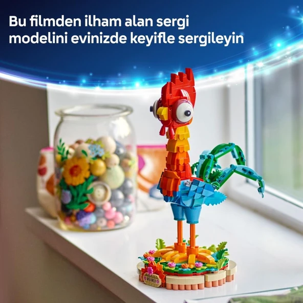 LEGO 43272  Disney Heihei  (566 Parça) - Resim 9