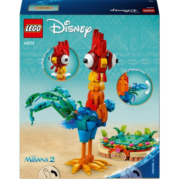 LEGO 43272  Disney Heihei  (566 Parça) - Resim 4