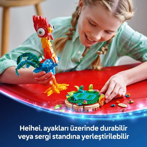 LEGO 43272  Disney Heihei  (566 Parça) - Resim 8