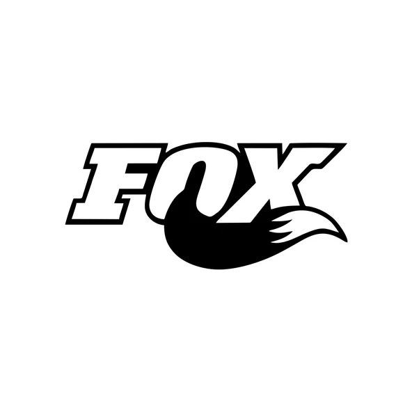 Fox Araba Sticker 17x17 Cm Siyah ürün görseli 1