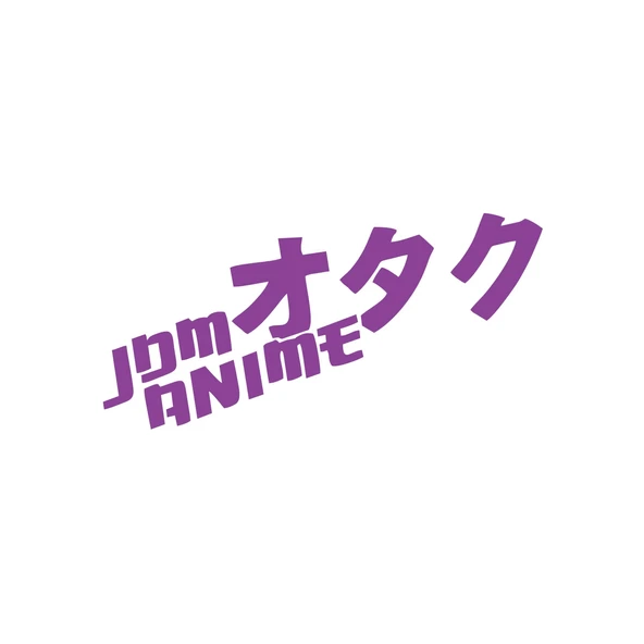 JDM Anime Araba Sticker 17x17 Cm Mor ürün görseli 1