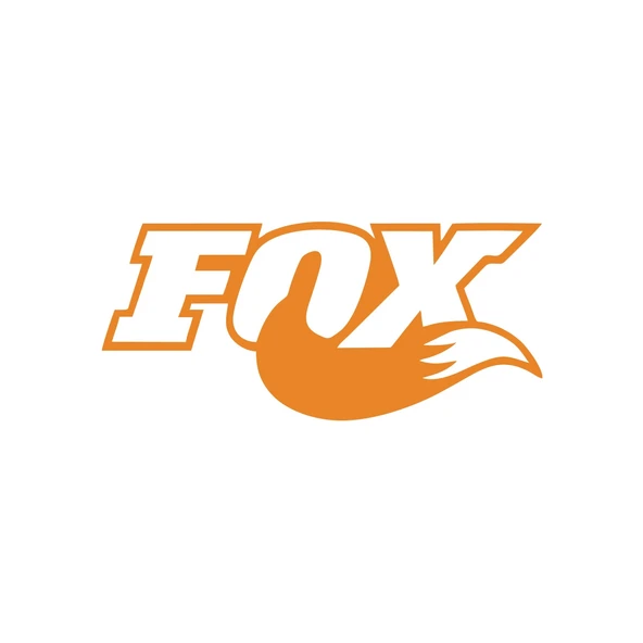 Fox Araba Sticker 17x17 Cm Turuncu ürün görseli 1