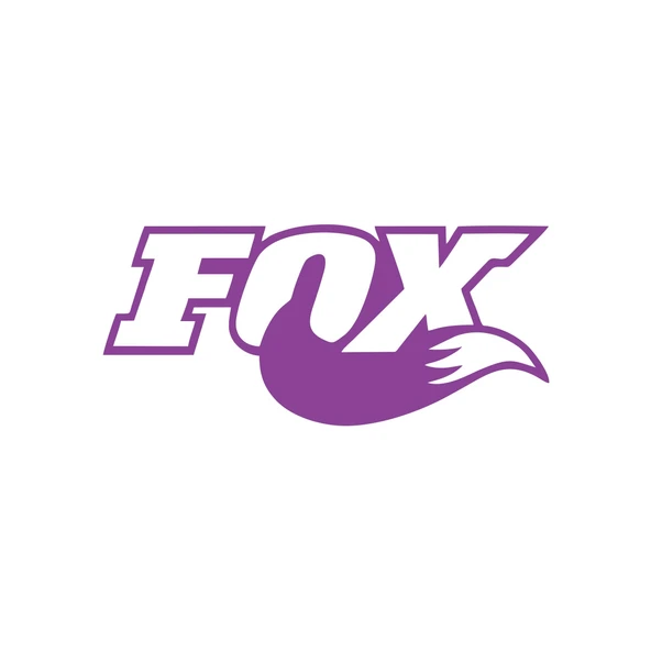 Fox Araba Sticker 17x17 Cm Mor ürün görseli 1