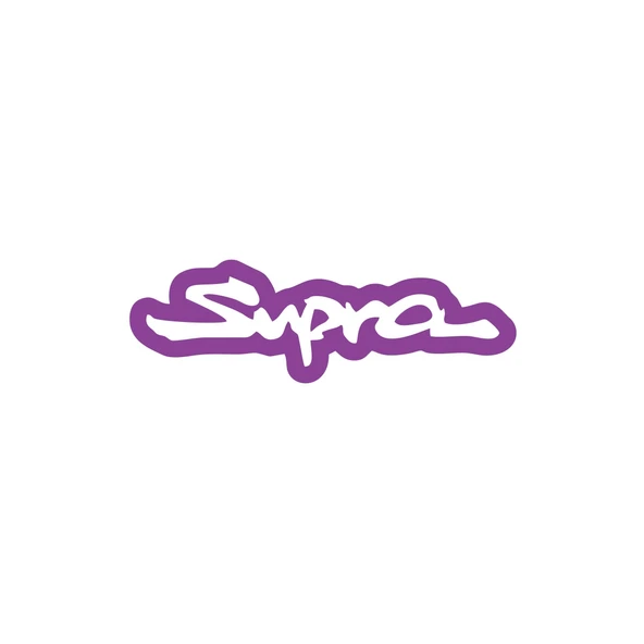 Supra Araba Sticker 17x17 Cm Mor ürün görseli 1