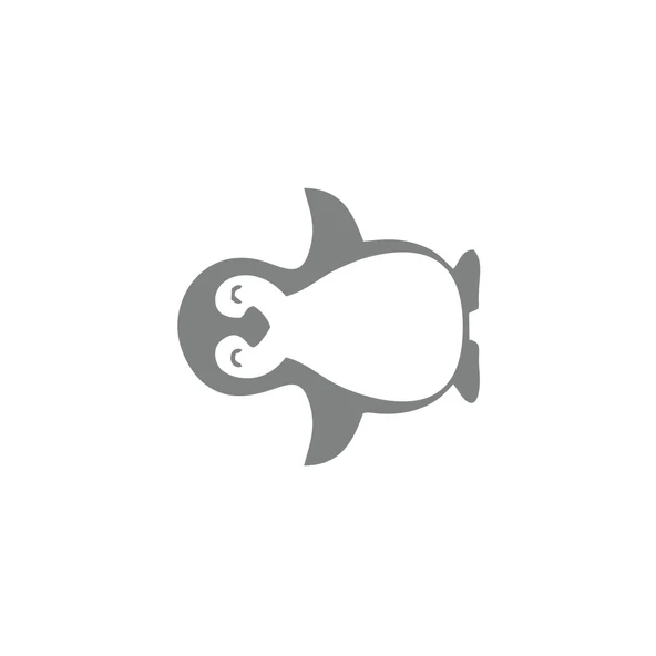 Sevimli Penguen Araba Sticker 17x17 Cm Gri ürün görseli 1