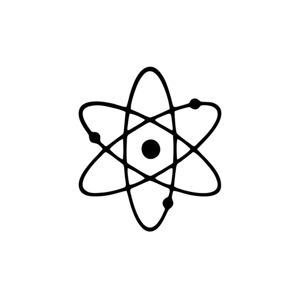 Atom Araba Sticker 17x17 Cm Siyah ürün görseli 1