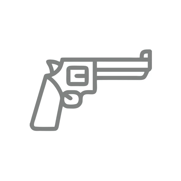 Pistol Araba Sticker 17x17 Cm Gri ürün görseli 1