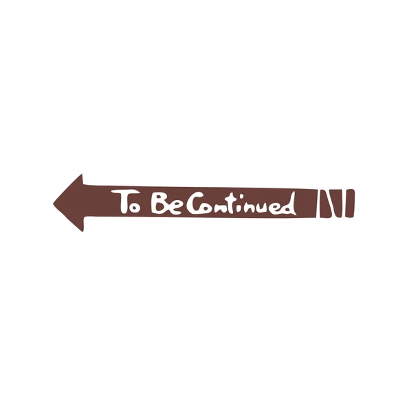 To Be Contiuned Araba Sticker 17x17 Cm Kahverengi ürün görseli 1