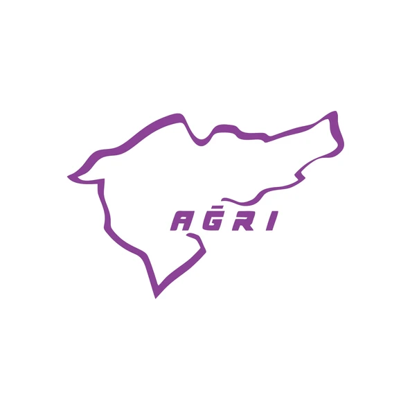 Ağrı Araba Sticker 17x17 Cm Mor ürün görseli 1