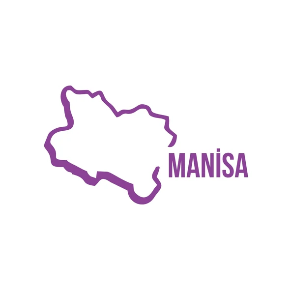 Manisa Harita Araba Sticker 17x17 Cm Mor ürün görseli 1