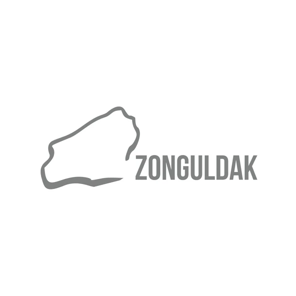 Zonguldak Harita Araba Sticker 17x17 Cm Gri ürün görseli 1