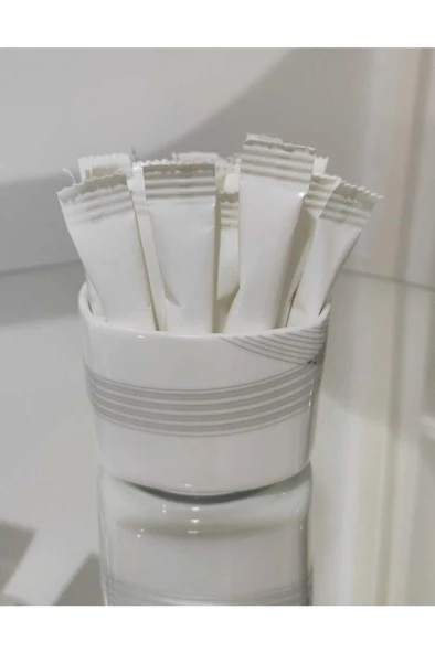 Şeker Stick Beyaz Baskısız 1000'li X 3 Gr. ürün görseli 1