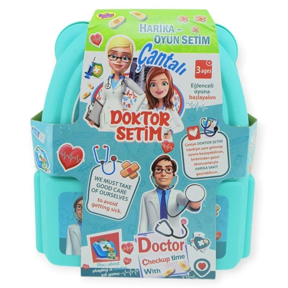 02623 - SIRT ÇANTALI DOKTOR SETİ - Resim 3