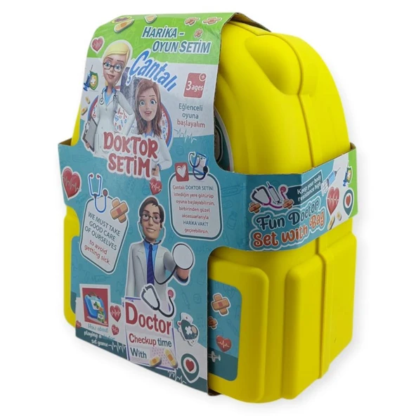 02623 - SIRT ÇANTALI DOKTOR SETİ - Resim 4
