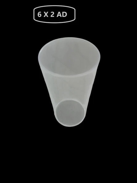 Rakı Bardağı Kullan-at 6'lı Plastik X 2 Adet ürün görseli 1
