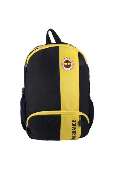 Fenerbahçe Sarı Şerit Renkli Logo Baskılı Sırt Çantası 24738 ürün görseli 1