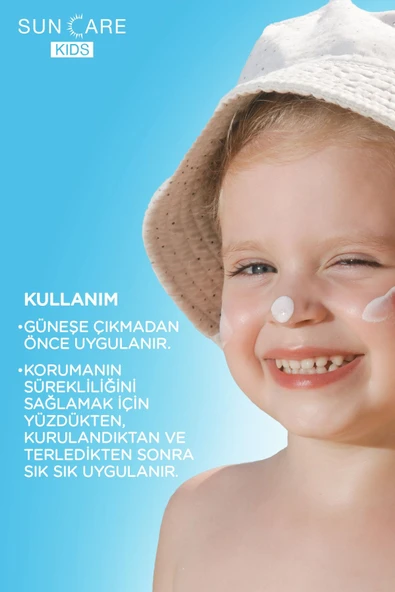 BİOXCİN SUNCARE KİDS LOSYON SPF50 200 ML - Resim 8