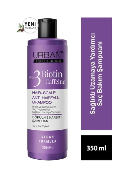 Urban Care No.3 Biotin Caffeine Dökülme Karşıtı Şampuan ürün görseli 1
