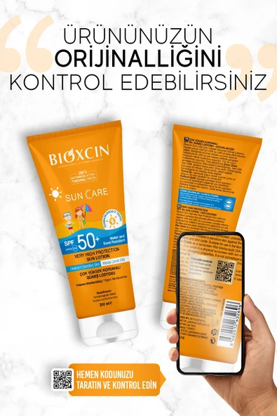 BİOXCİN SUNCARE KİDS LOSYON SPF50 200 ML - Resim 7
