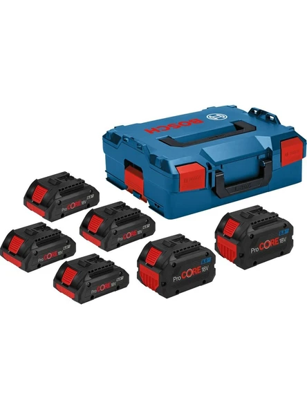 Bosch Procore Akü Seti 4X4.0Ah + 2X8.0Ah ürün görseli 1