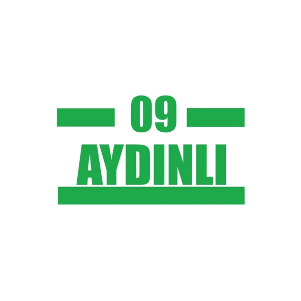 09 Aydınlı Araba Sticker 17x17 Cm Yeşil ürün görseli 1