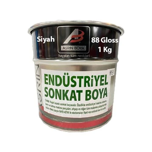 Asrın Rapid Endüstriyel Boya Siyah 1 Kg ürün görseli 1