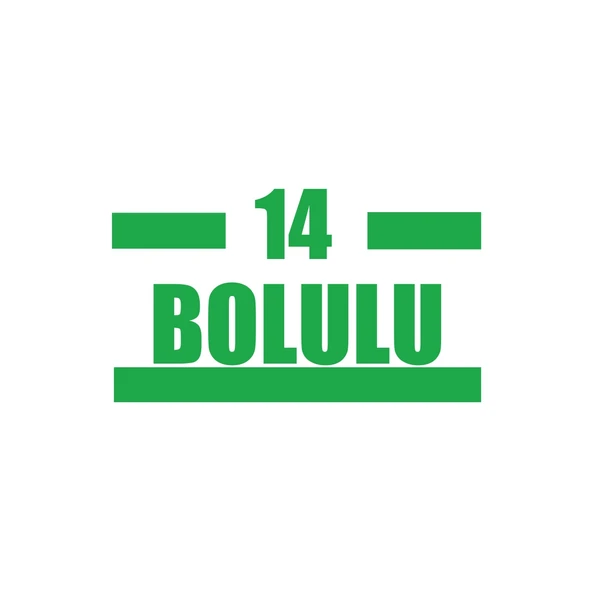 14 Bolulu Araba Sticker 17x17 Cm Yeşil ürün görseli 1