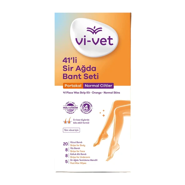 Vi-vet Sir Ağda Bant Seti Portakal 41'li ürün görseli 1
