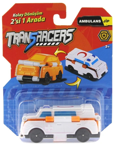 Transracers Ambulans - Jip Dönüşen Arabalar ürün görseli 1