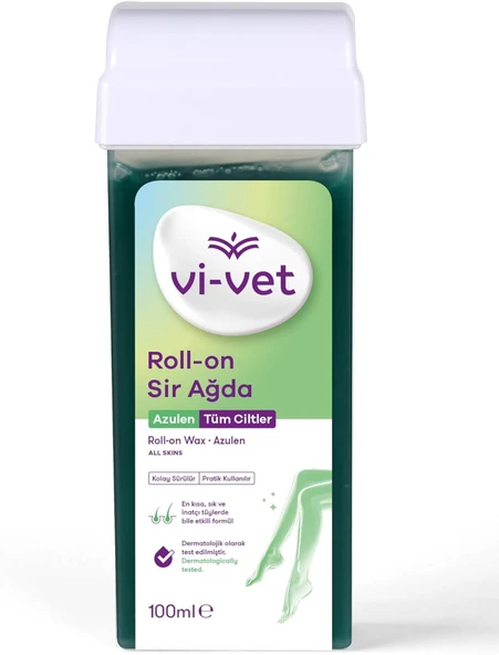 Vivet Roll-On Sir Ağda Azulen 100 ml ürün görseli 1
