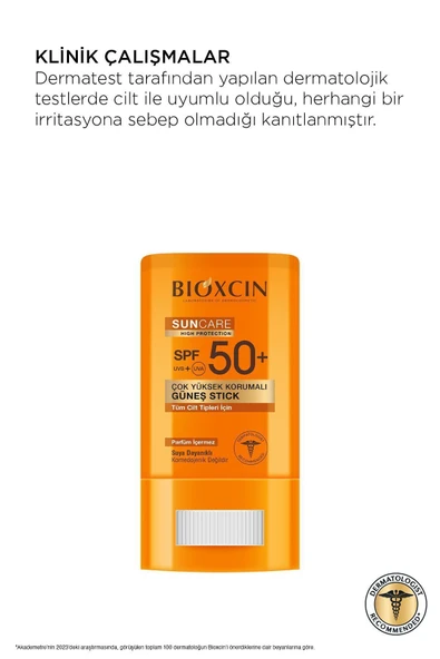 BİOXCİN SUN CARE GÜNEŞ STİCK SPF50 15 GR - Resim 8