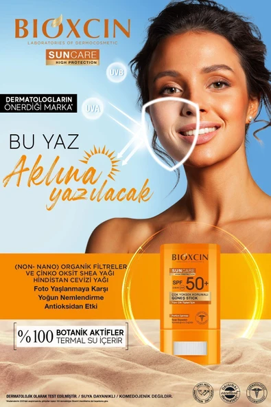 BİOXCİN SUN CARE GÜNEŞ STİCK SPF50 15 GR - Resim 3