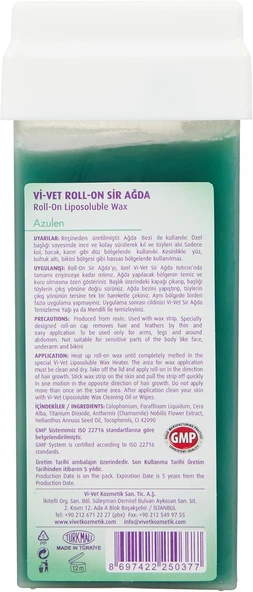 Vivet Roll-On Sir Ağda Azulen 100 ml - Resim 3