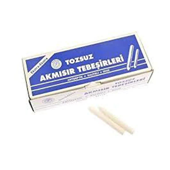 Akmısır Tebeşir Tozsuz 100 Lü Beyaz ürün görseli 1