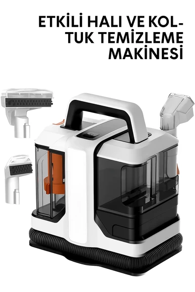 Profesyonel Koltuk Temizleyici Makine  Çift Su Hazneli, Kompakt Tasarım ürün görseli 1