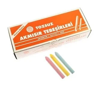 Akmısır Tebeşir Tozsuz 100 Lü Renkli ürün görseli 1