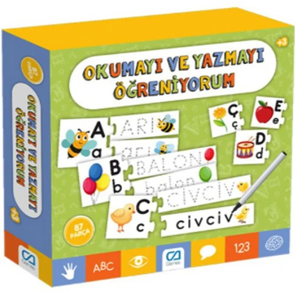 Ca Games Okumayı ve Yazmayı Öğreniyorum CA.5127 ürün görseli 1