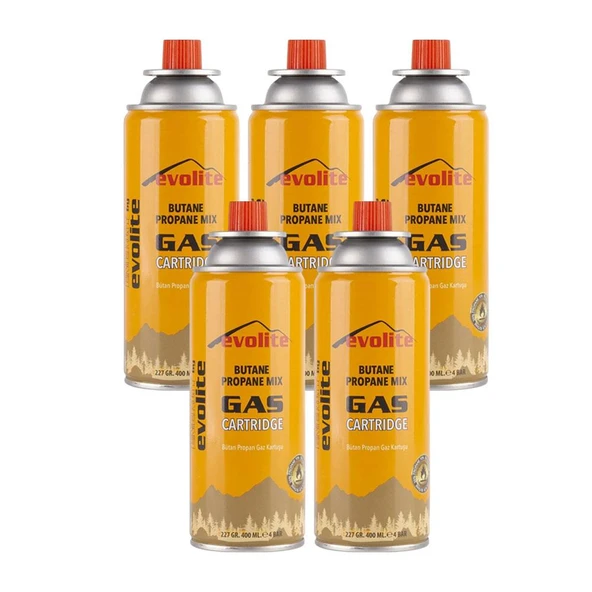 Evolite 227 Gr. Gaz Ocak Kartuşu 5 Adet EVO-009-A2 ürün görseli 1