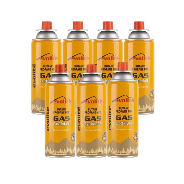 Evolite 227 Gr. Gaz Ocak Kartuşu 7 Adet EVO-009-A3 ürün görseli 1
