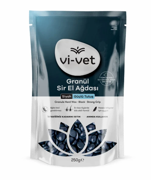 Vivet 250 Gr Granül Sir El Ağdası (Refil) Siyah ürün görseli 1