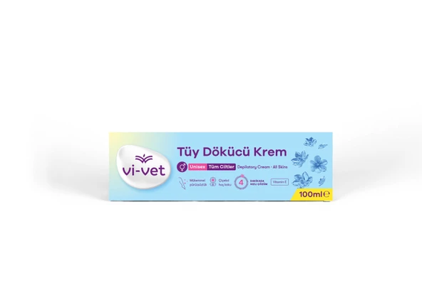 Vi-Vet Tüy Dökücü Krem 100 Ml ürün görseli 1