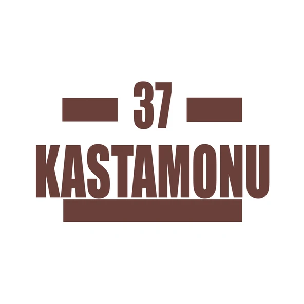 37 Kastamonu Araba Sticker 17x17 Cm Kahverengi ürün görseli 1