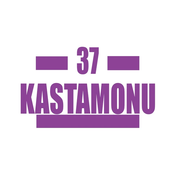 37 Kastamonu Araba Sticker 17x17 Cm Mor ürün görseli 1