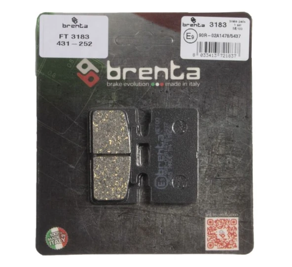 Sym MIO 50 Ön Fren Balata  Brenta (made in italy) ürün görseli 1