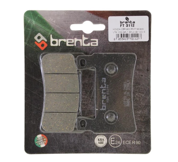 Honda CBR 600 F4 Ön Fren Balata  Brenta (made in italy) ürün görseli 1