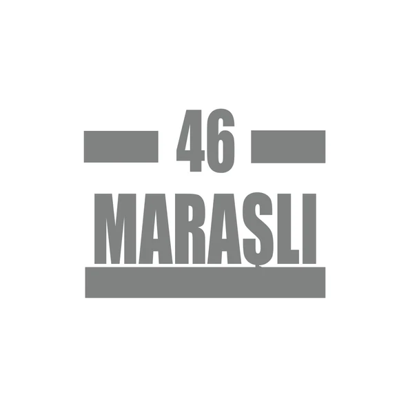 46 Maraşlı Araba Sticker 17x17 Cm Gri ürün görseli 1