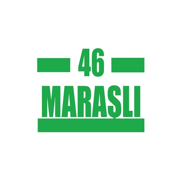 46 Maraşlı Araba Sticker 17x17 Cm Yeşil ürün görseli 1