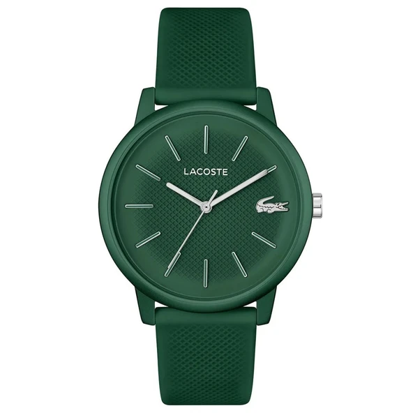 LACOSTE LAC2011238 YEŞİL SİLİKON KORDON UNISEX KOL SAATİ ürün görseli 1